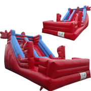 inflatable bouncer slide